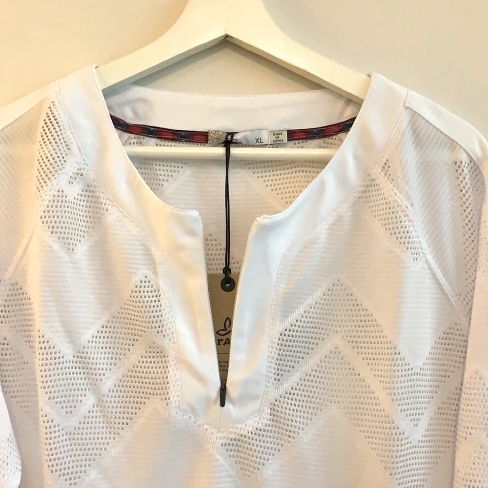 ⭐️❣️PRANA⭐️❣️White cover up ❣️❣️💖♥️🌺⭐️⭐️⭐️ - Picture 5 of 15